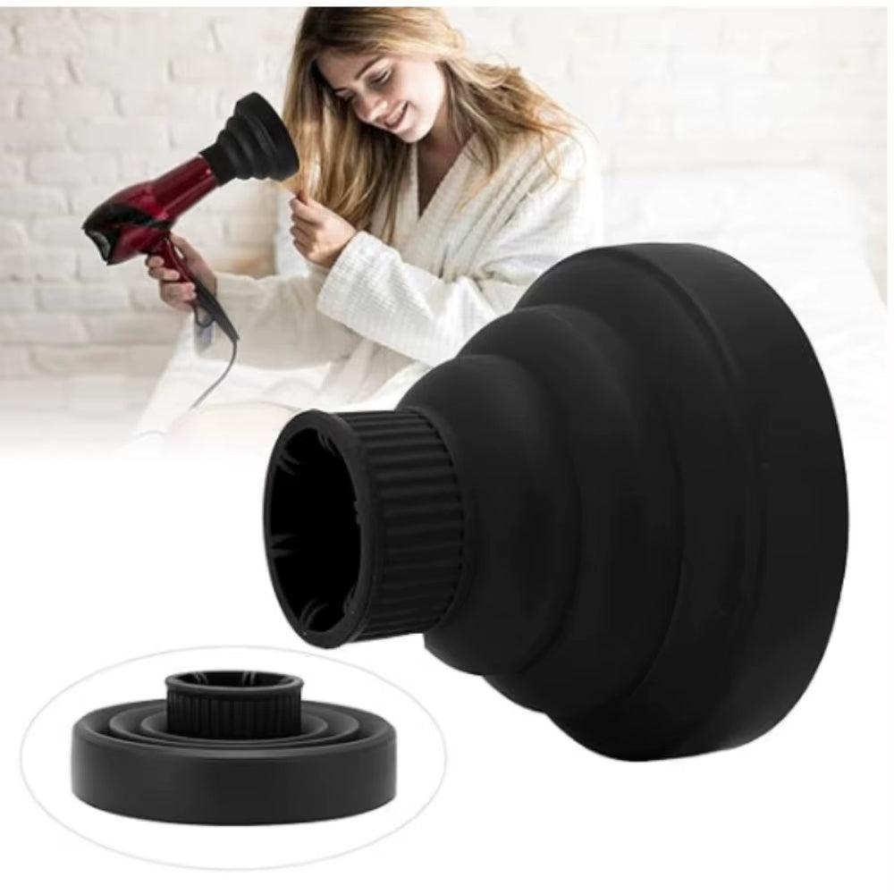 SilkyStrands™ Foldable Silicone Hairdryer Diffuser - Silky Strands