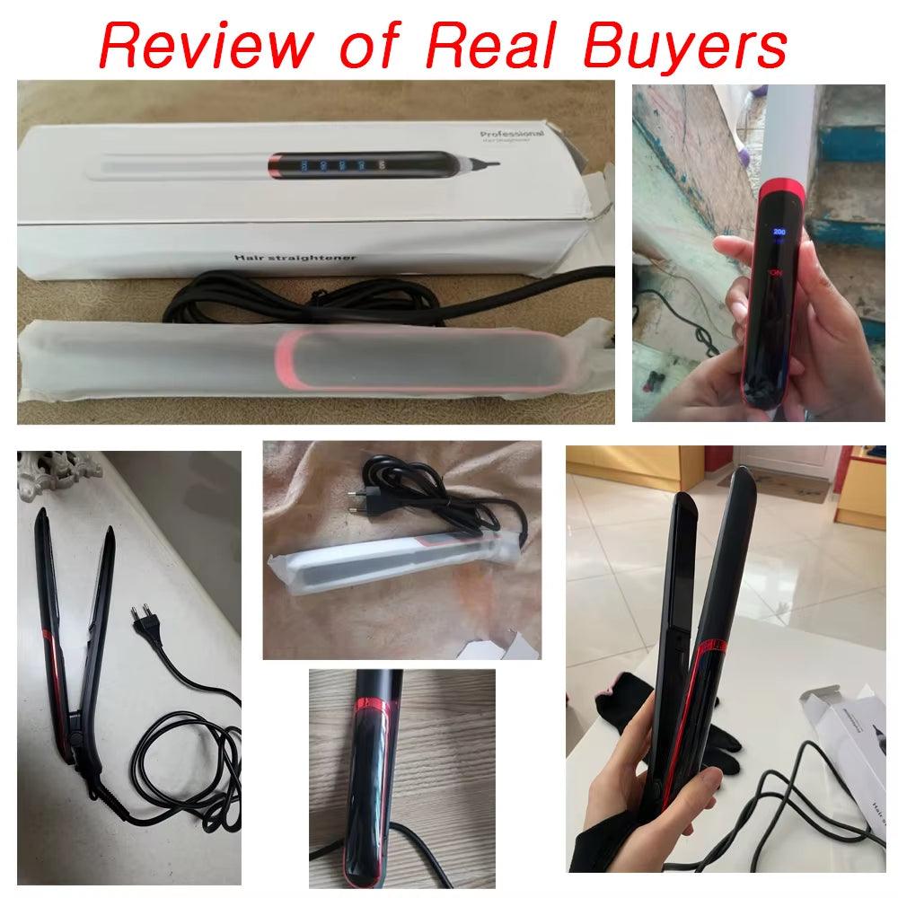 SilkyStrands™ ProFlex 2-in-1 Ceramic Hair Straightener & Curler - Silky Strands