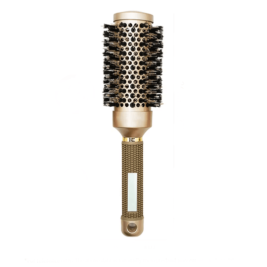 SilkyStrands™ Aluminum Barrel Hair Curling Brush - Silky Strands