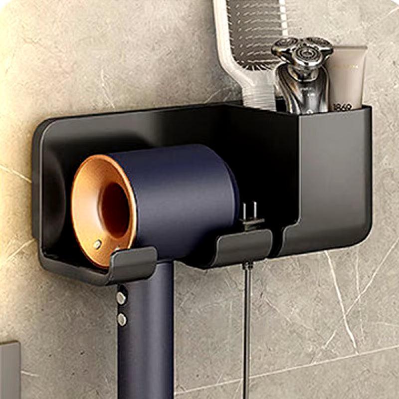 SilkyStrands™ Wall-Mounted Hair Dryer Rack - Silky Strands