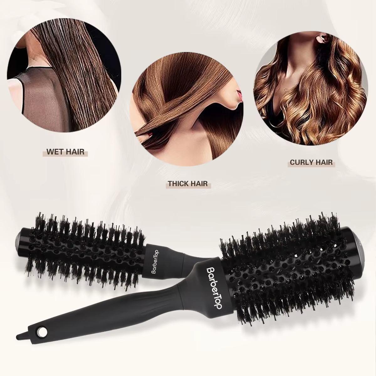 SilkyStrands™ BarberTop Curl & Style Brush - Silky Strands