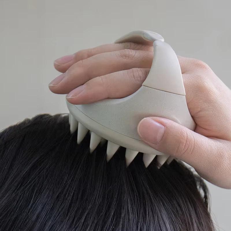 SilkyStrands™ EcoScalp Massager & Shampoo Brush - Silky Strands