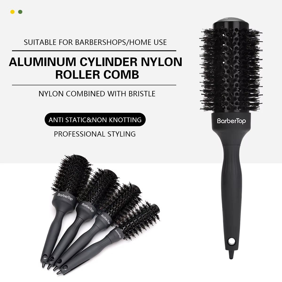 SilkyStrands™ BarberTop Curl & Style Brush - Silky Strands