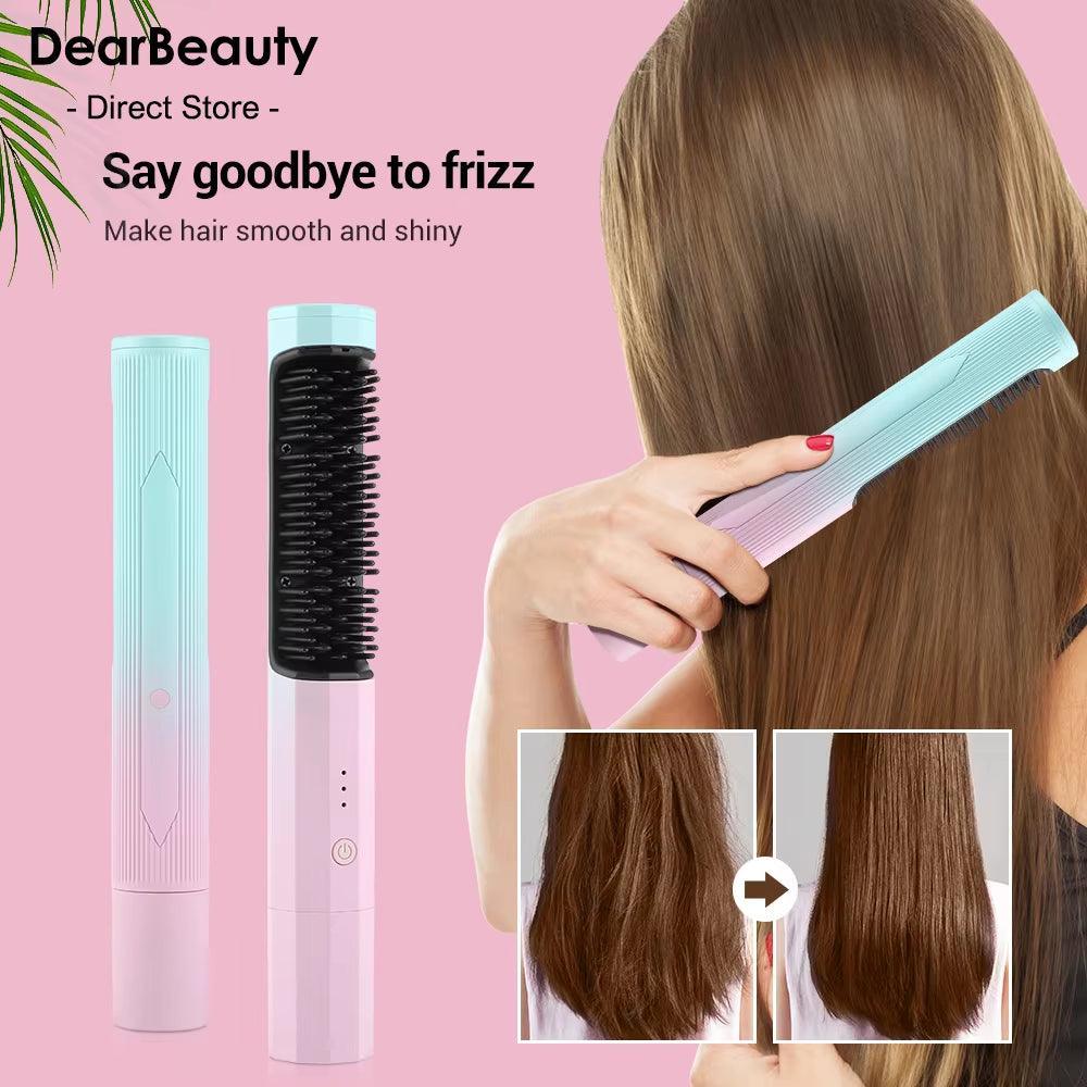 SilkyStrands™ DualStyle Cordless Straightener & Curler - Silky Strands