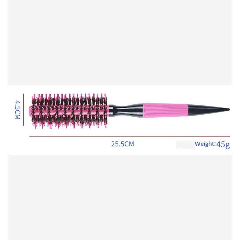 SilkyStrands™ Professional Fluff & Curl Boar Bristle Styling Brush - Silky Strands