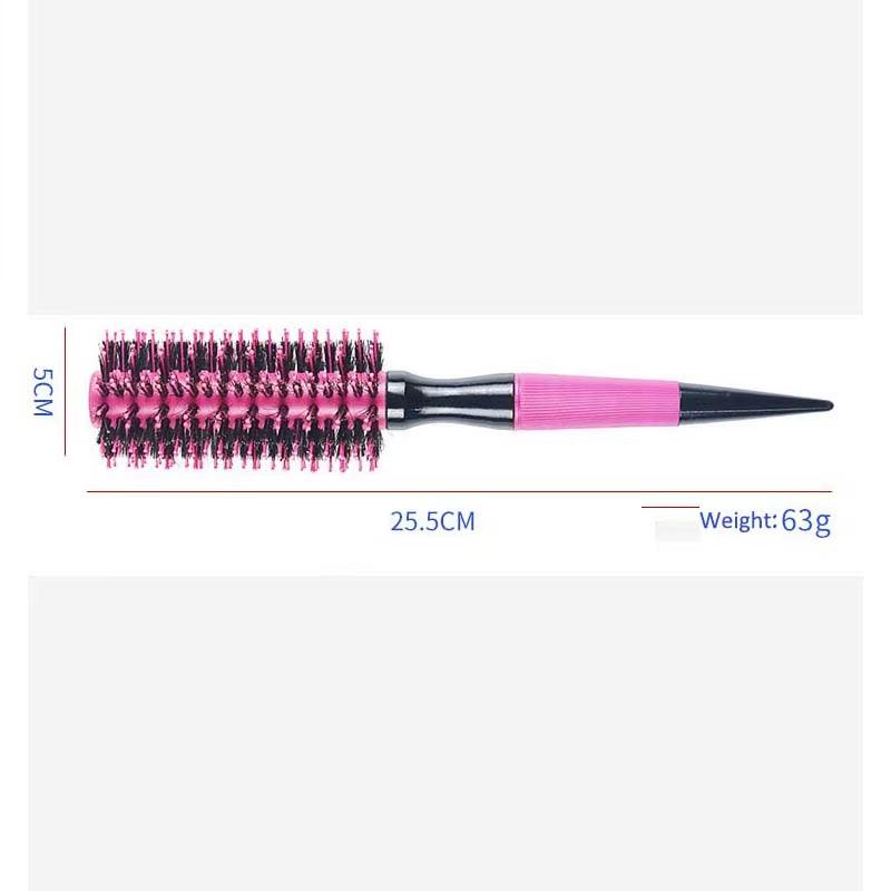 SilkyStrands™ Professional Fluff & Curl Boar Bristle Styling Brush - Silky Strands