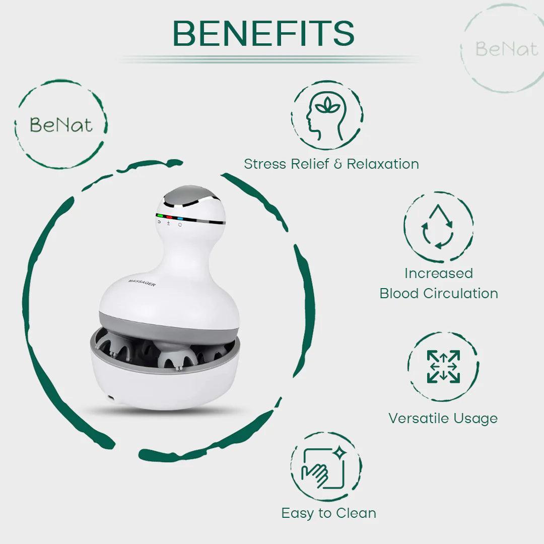 SilkyStrands™ Smart Electric Scalp Massager - Silky Strands