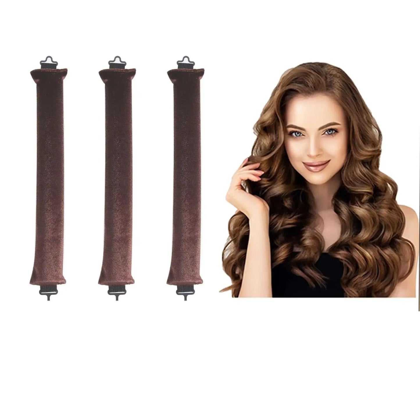 SilkyStrands™ Heatless Curling Rod Headband - Silky Strands