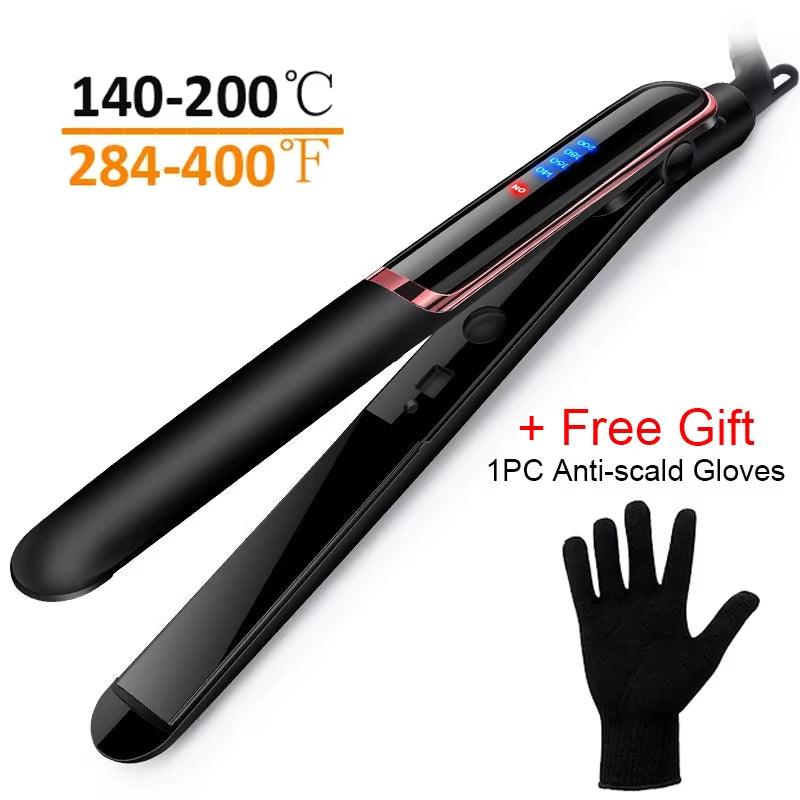 SilkyStrands™ ProFlex 2-in-1 Ceramic Hair Straightener & Curler - Silky Strands