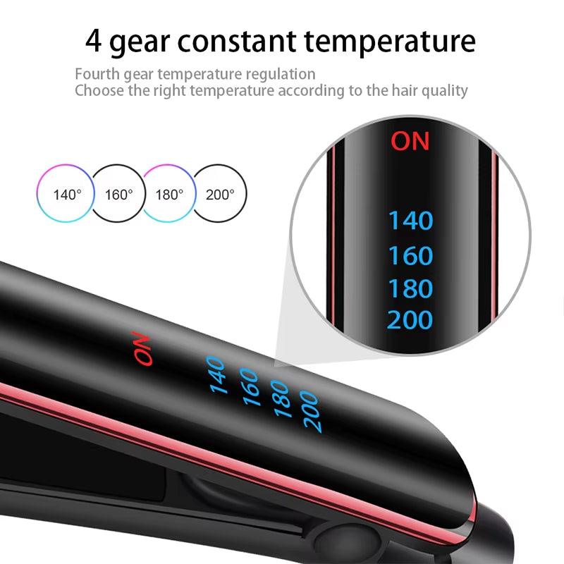 SilkyStrands™ ProFlex 2-in-1 Ceramic Hair Straightener & Curler - Silky Strands