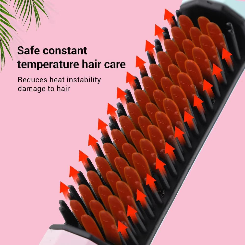 SilkyStrands™ DualStyle Cordless Straightener & Curler - Silky Strands
