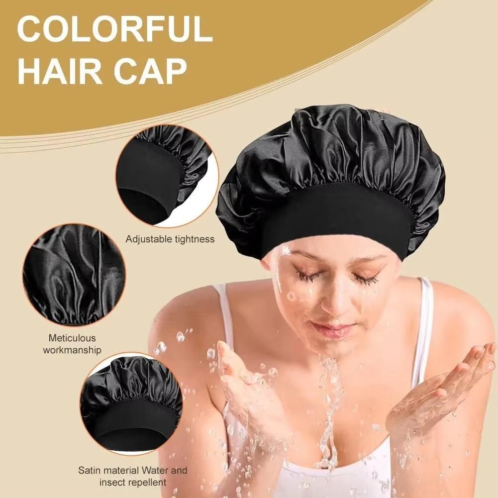 SilkyStrands™ SatinCare Shower Cap - Silky Strands
