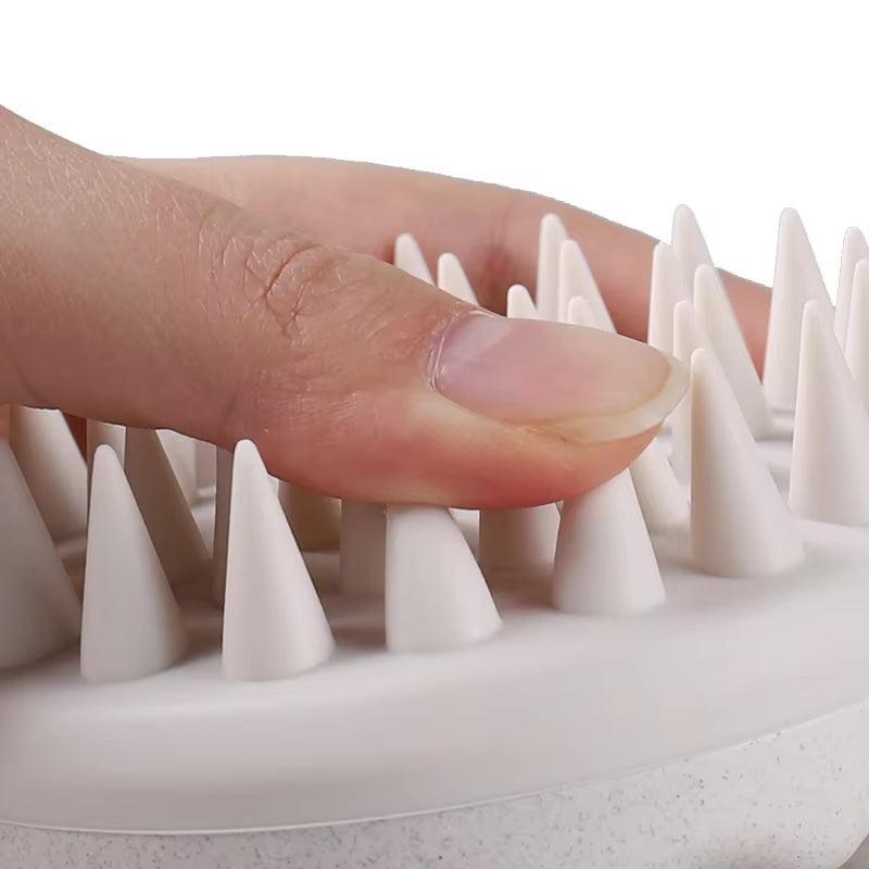 SilkyStrands™ EcoScalp Massager & Shampoo Brush - Silky Strands