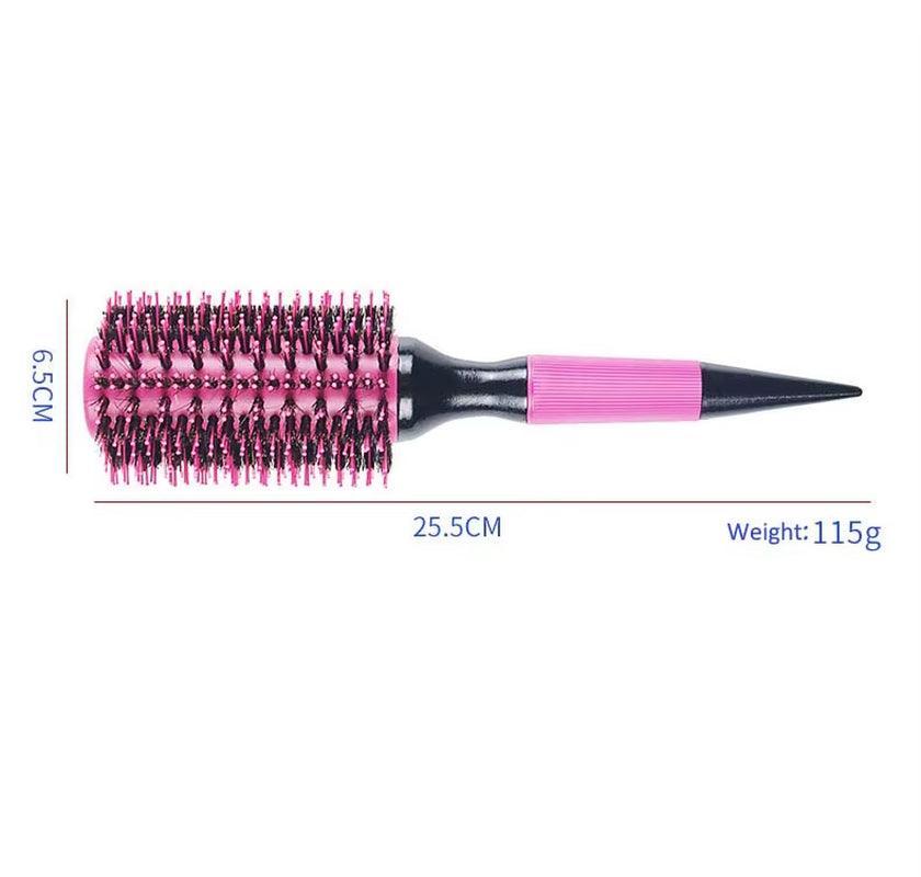 SilkyStrands™ Professional Fluff & Curl Boar Bristle Styling Brush - Silky Strands