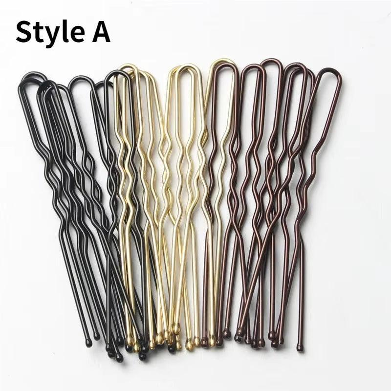 SilkyStrands™ Professional Hair Styling Pins (50-Piece Set) - Silky Strands