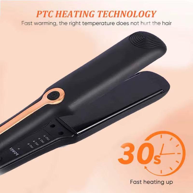 SilkyStrands™ ProStyle 2-in-1 Ceramic Flat Iron - Silky Strands