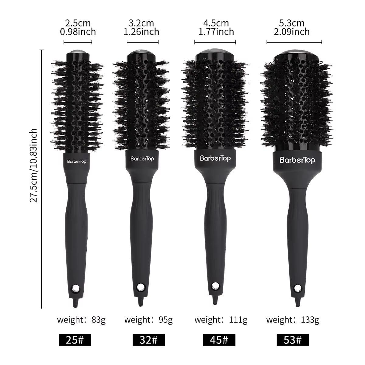 SilkyStrands™ BarberTop Curl & Style Brush - Silky Strands