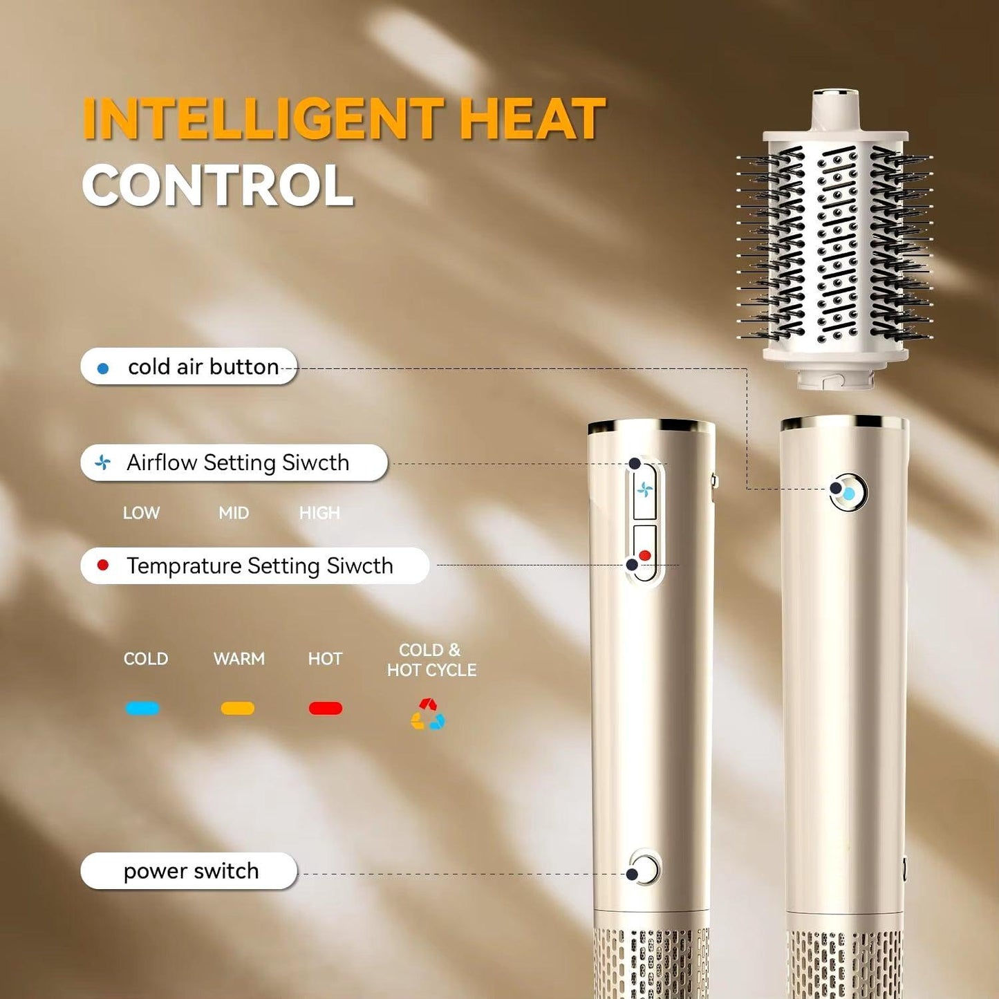 SilkyStrands™ Velocity Pro 3-in-1 Hair Dryer Brush - Silky Strands