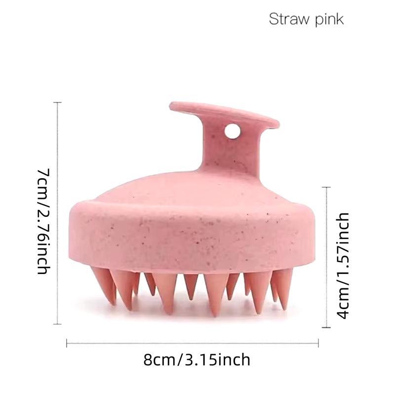 Silicone Scalp Massage Shampoo Brush - Silky Strands