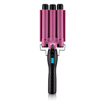 SilkyStrands™ TripleWave Pro - 3-Barrel Hair Curler