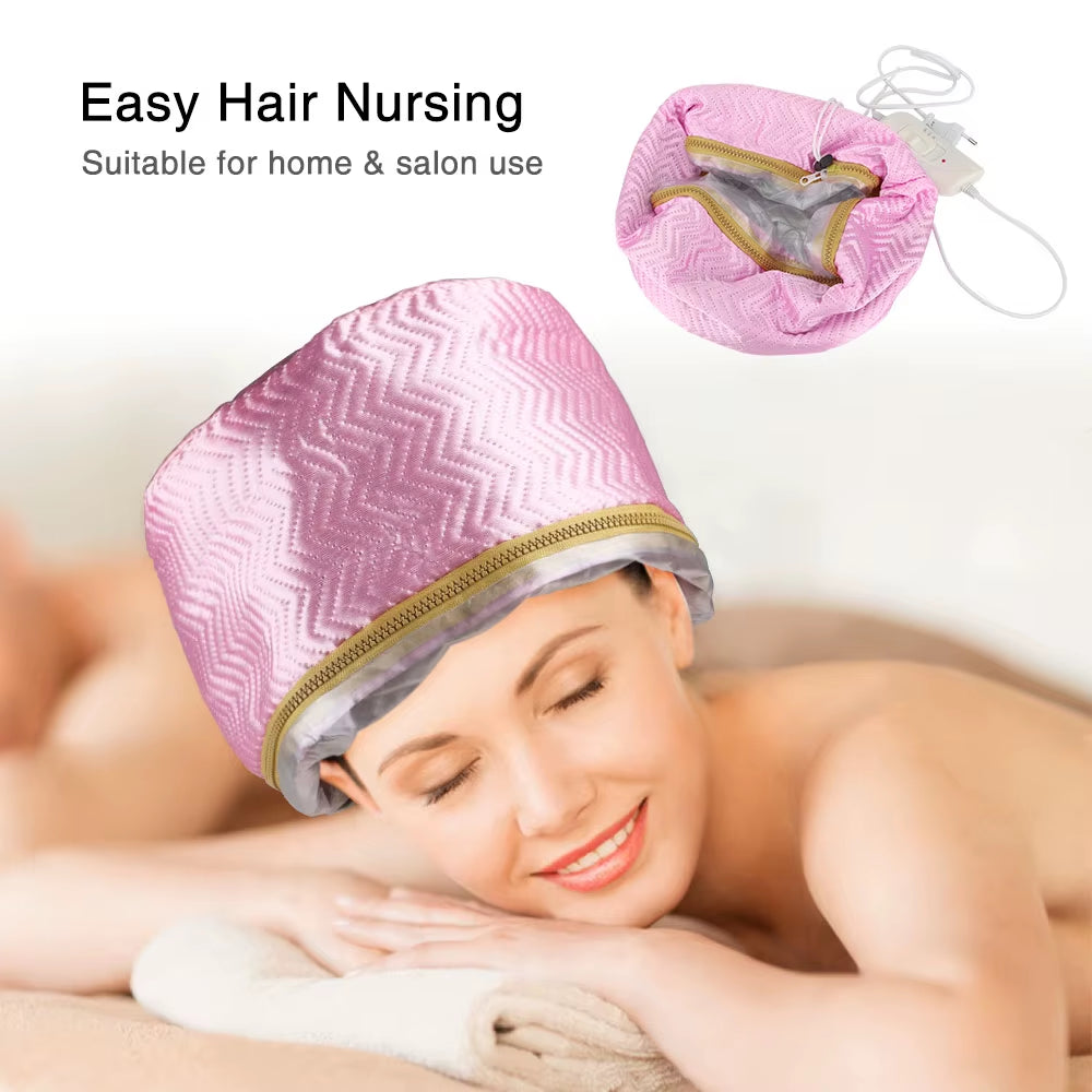 SilkyStrands™ ThermalCare Hair Steamer Cap