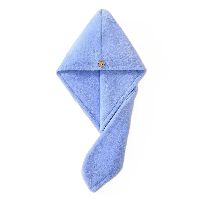 SilkyStrands™ Microfiber Towel Hair Cap