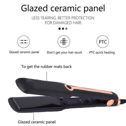 SilkyStrands™ ProStyle 2-in-1 Ceramic Flat Iron