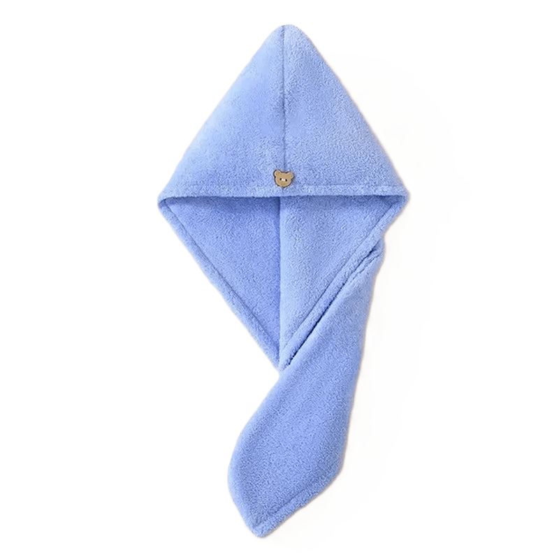 SilkyStrands™ Microfiber Towel Hair Cap