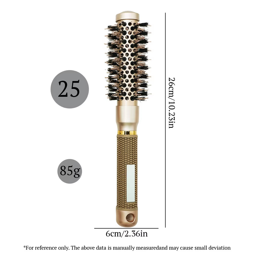 SilkyStrands™  Aluminum Barrel Hair Curling Brush