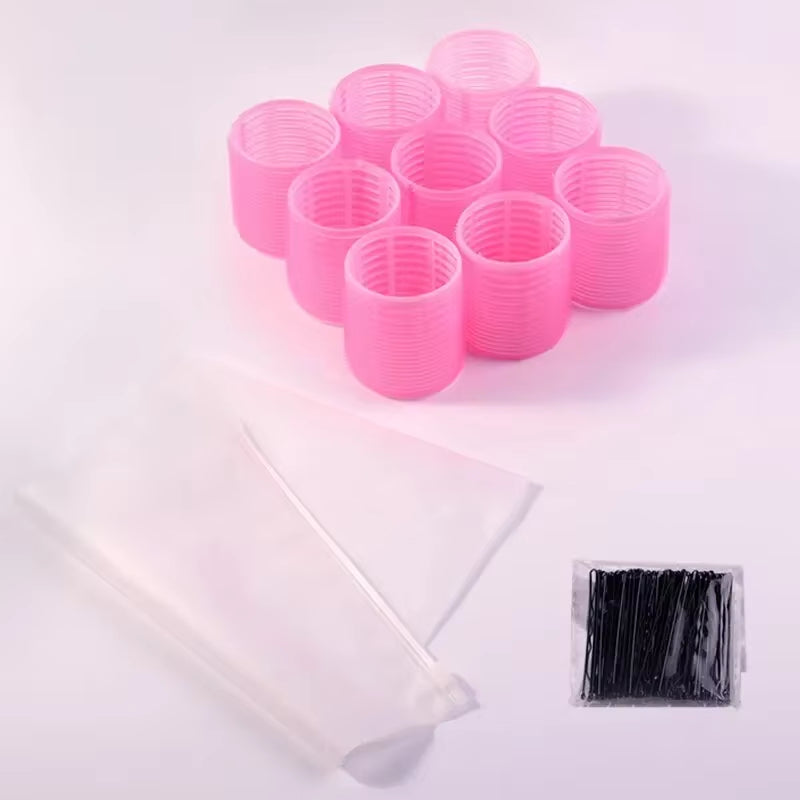 SilkyStrands™ DIY Pink Roller Set