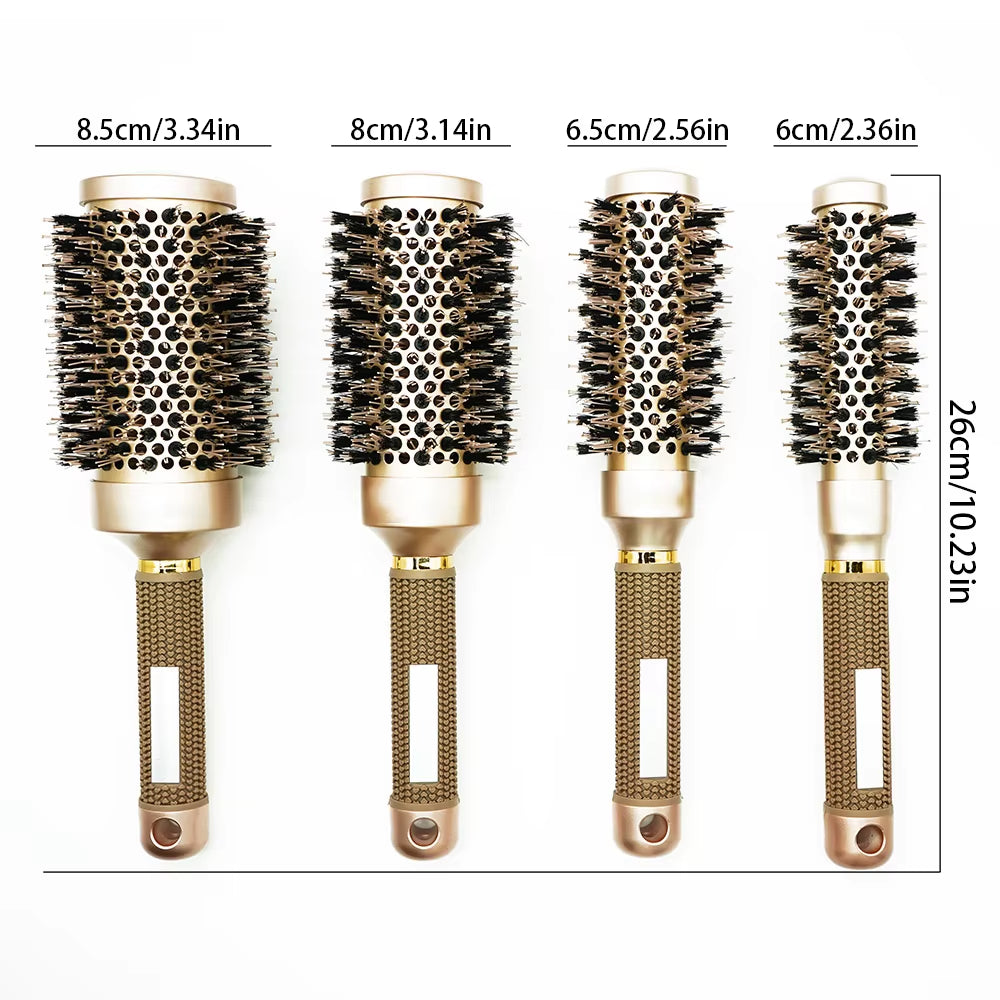 SilkyStrands™  Aluminum Barrel Hair Curling Brush