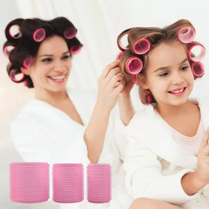 SilkyStrands™ DIY Pink Roller Set