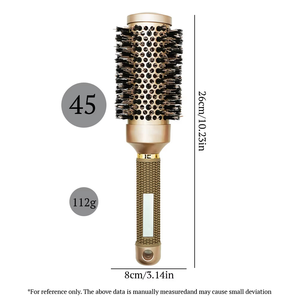 SilkyStrands™  Aluminum Barrel Hair Curling Brush