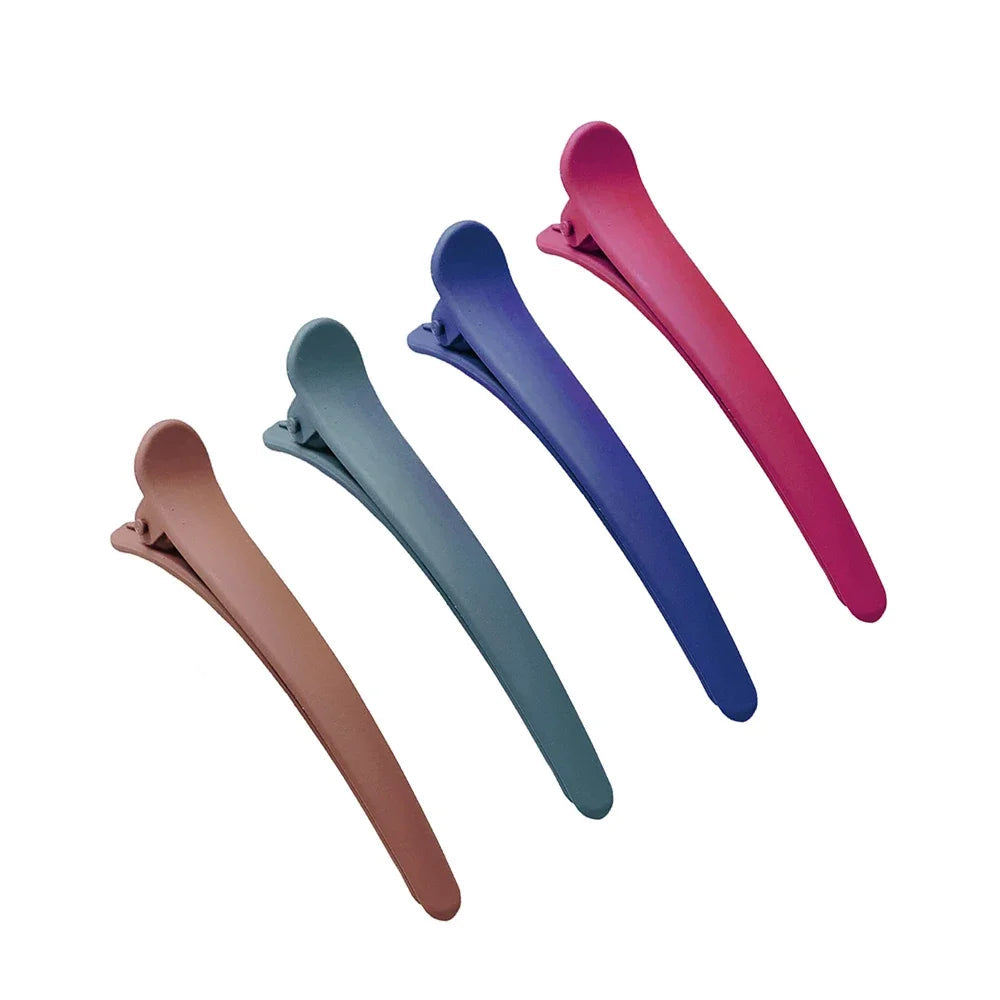 SilkyStrands™ Candy Color Styling Clips (4-Pack)