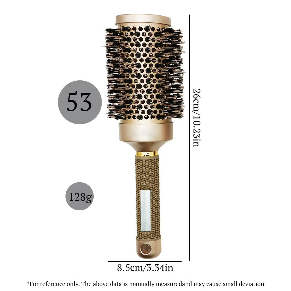 SilkyStrands™  Aluminum Barrel Hair Curling Brush