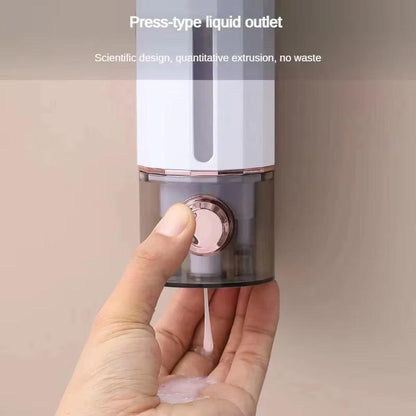 Non-Perforating Soap Dispenser Hand Sanitizer Wall Hanger Press Dispenser Home Hotel Shower Gel Shampoo Box Wall Mount